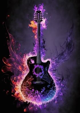 Guitar fire