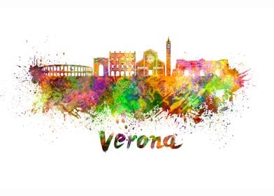 Verona skyline