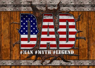 Dad Man Myth Legend Kegger