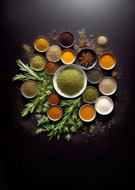 Spices Display