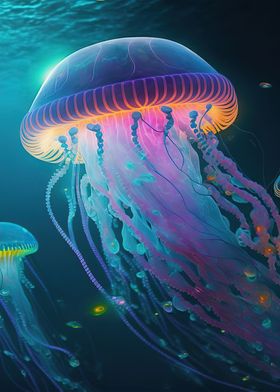 Jellyfish Animal Sea