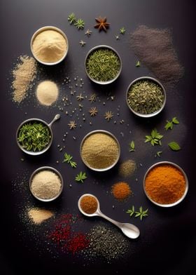 Spices Display