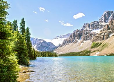 LAKE AND MOUNTAIN