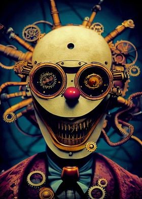 Steampunk Evil Clown 19