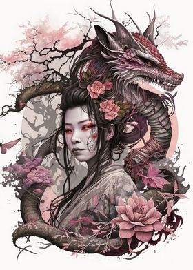 Geisha Dragon