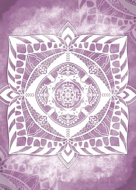 Mandala Purple Smoke