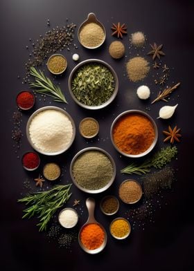 Spices Display