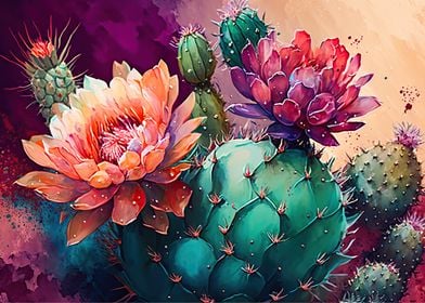 Colorful Cactus 