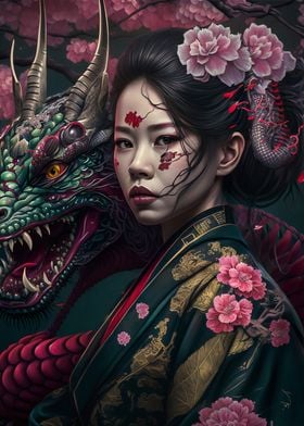 Geisha Dragon