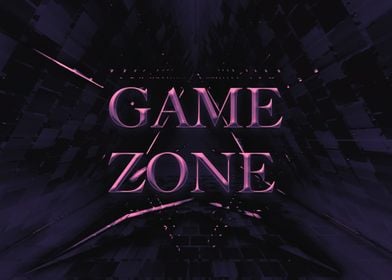 Game zone 3d cyber neon 