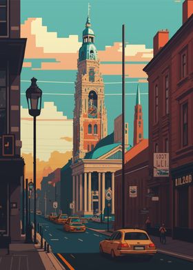 lodz Pixel Art