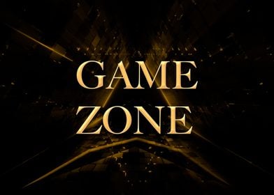 Game zone 3d cyber neon 