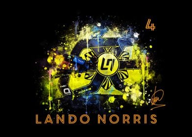 Lando Norris Helmet 2023