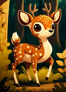 baby deer