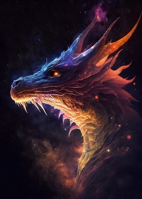 Mythical Space Dragon