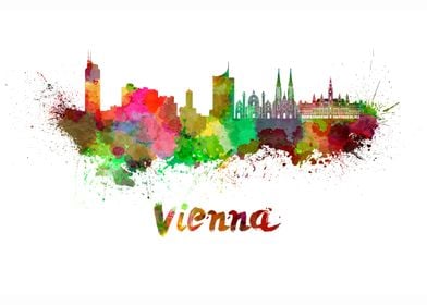 Vienna skyline