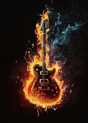 Guitar fire