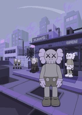 kaws city town