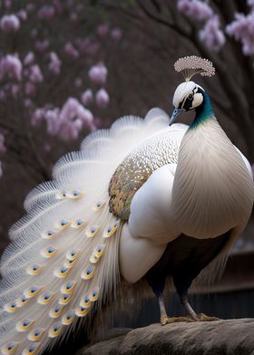 Magnificent peacock