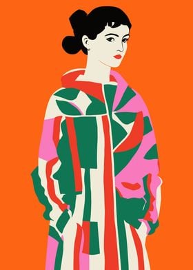 Fashionable Portrait Art