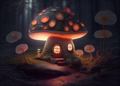 Mushroom cabin