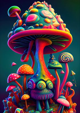 Trippy Mushrooms 9
