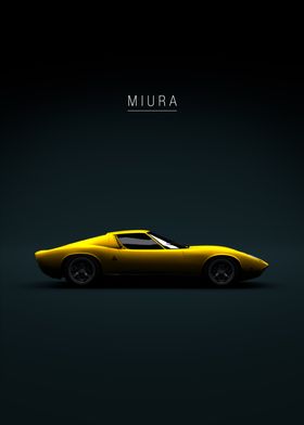1967 Miura P400 Yellow