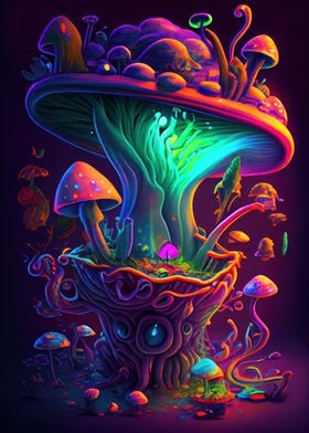 Trippy Mushrooms 8