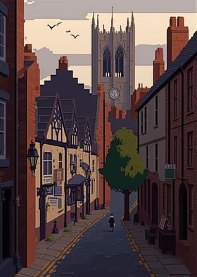 Durham Pixel art