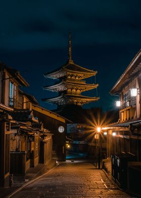 Pagoda in Kyoto Japan