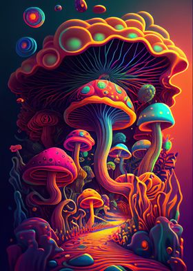 Trippy Mushrooms 2