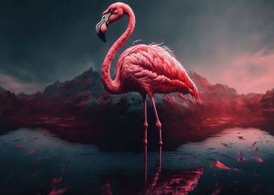 pink flamingo 