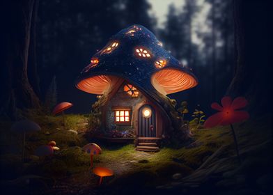 Mushroom cabin