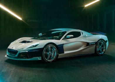 Rimac C Two 2020 race car