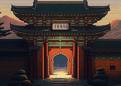 16bit  Sungnyemun Gate