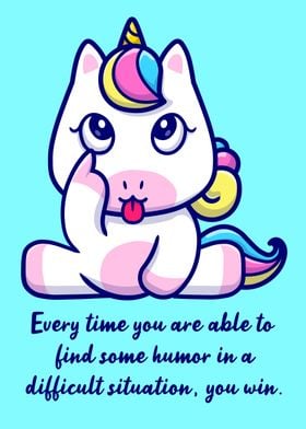 Cute Funny Unicorn