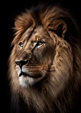 Lion Portrait Photo