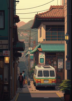 Cheongju 02 Pixel art