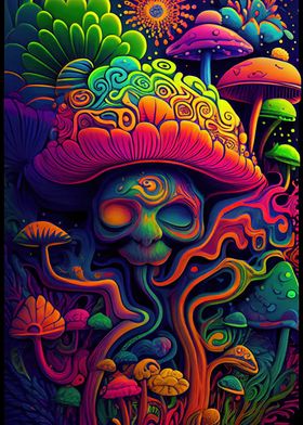 Trippy Mushrooms 4