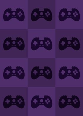 Gamer Controllers Purple