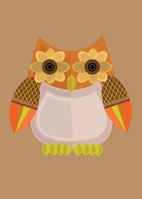 Harvest Owl Orange