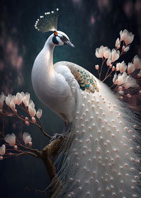 Magnificent peacock