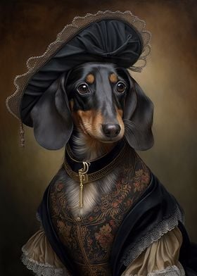 Dachshund English Lady 