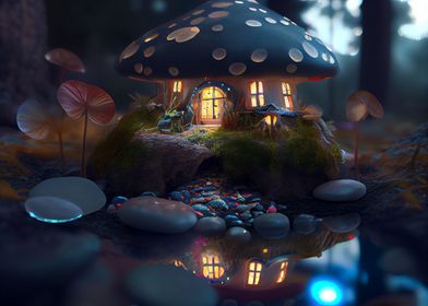 Mushroom cabin