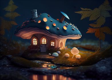 Mushroom cabin