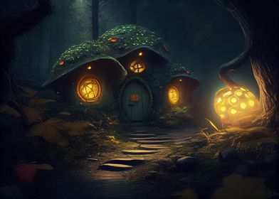 Mushroom cabin