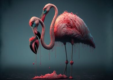 pink flamingo 