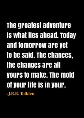 JRR Tolkien Quote 