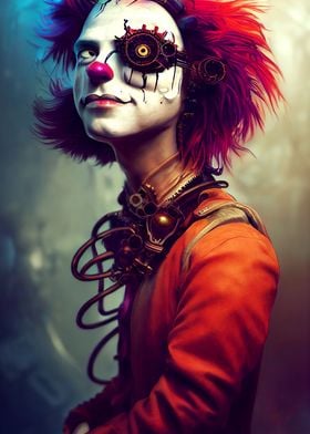 29 Steampunk Evil Clown