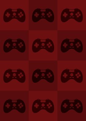 Gamer Controllers Red